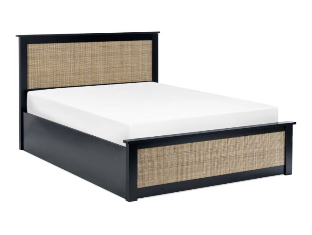 Bari Storage Bed Frame Black