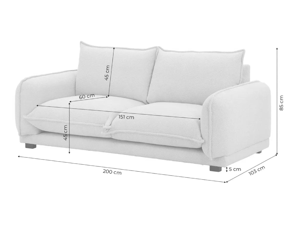 Barrett 2 Seater Sofa Dimensions