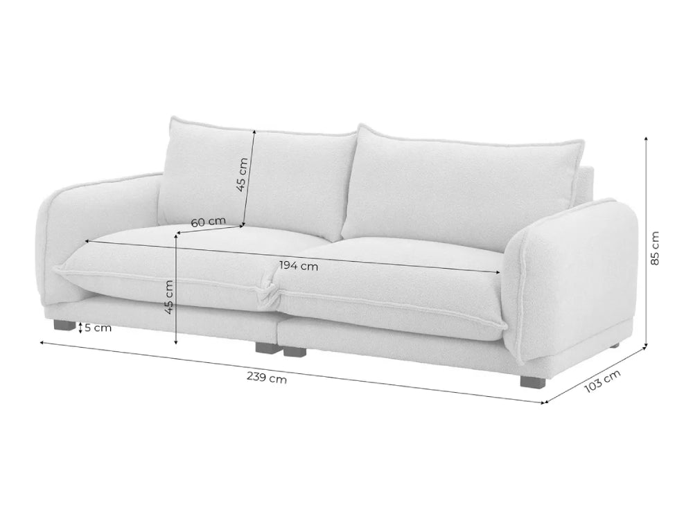 Barrett 3 Seater Sofa Dimensions