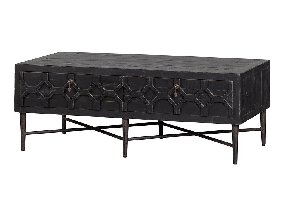 Bella Coffee and TV Table Black 2