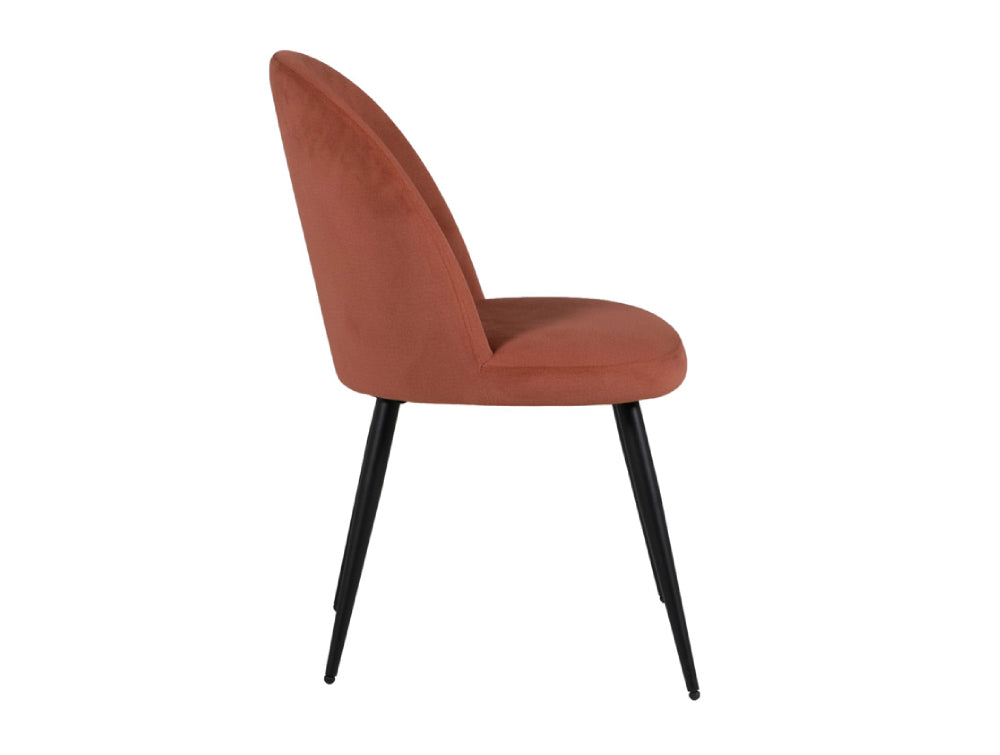 Belle Dining Chair Coral 3