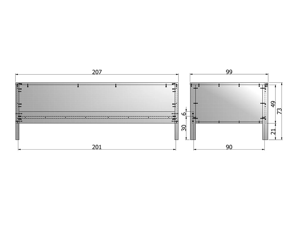 Bonn Sofabed Dimensions