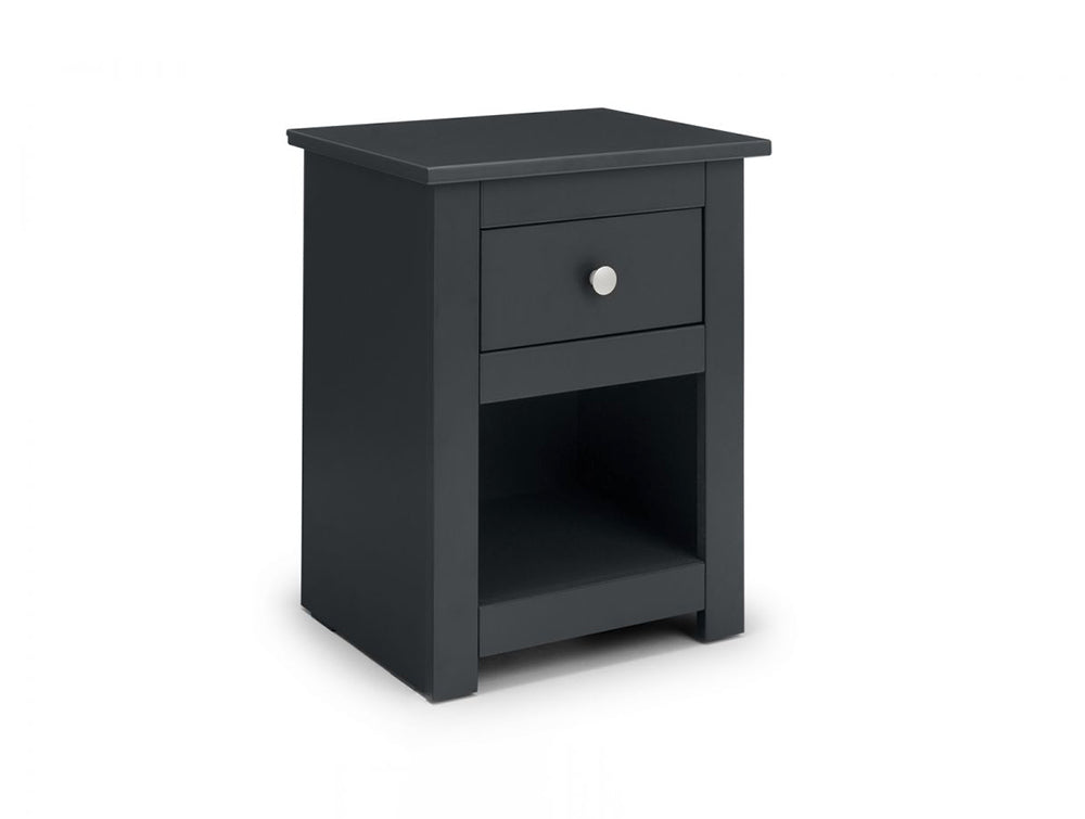 Bradley Bedside Table Anthracite
