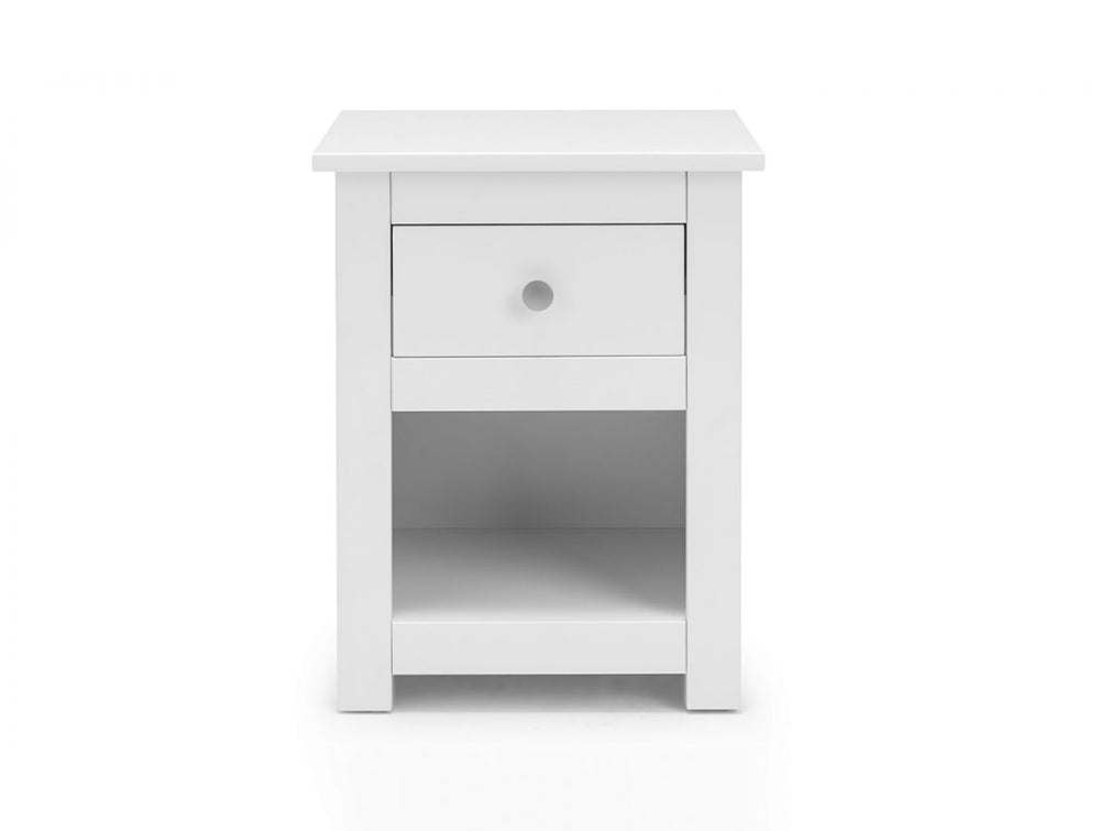 Bradley Bedside Table White 2