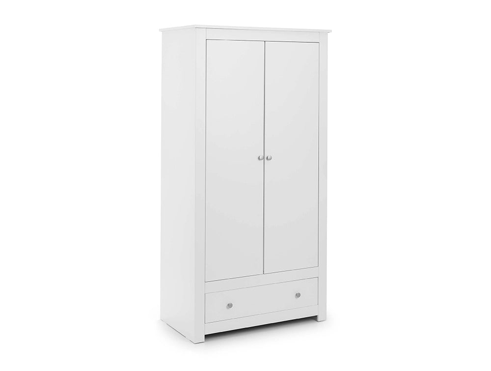 Bradley Wardrobe Surf White