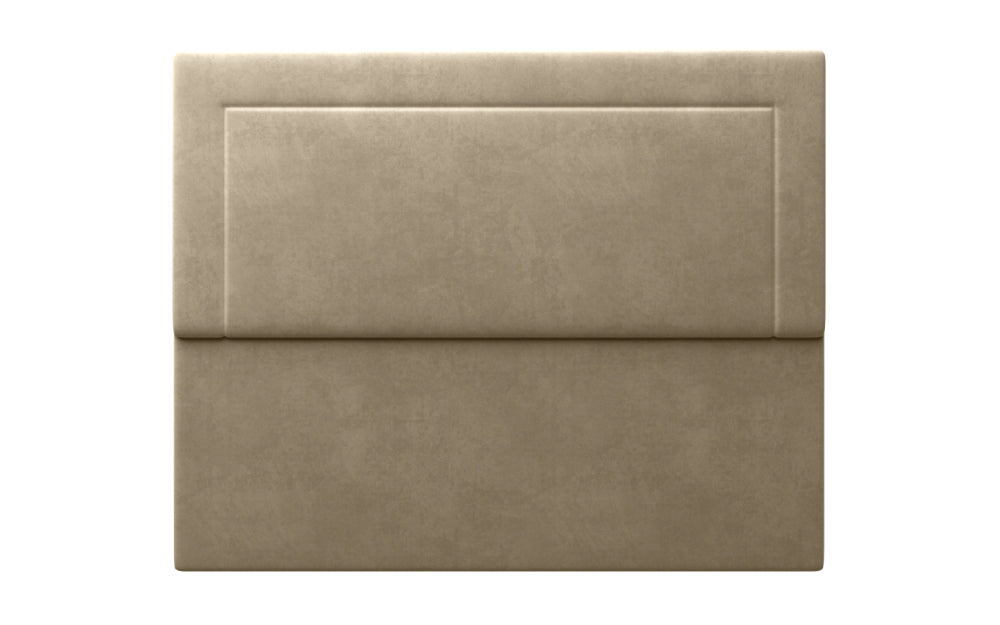 Gracewood Headboard 48" High in Plush Velvet Platinum
