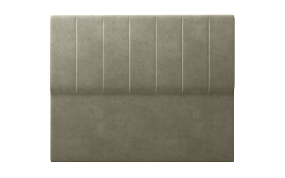 Hillside Headboard 48" High in Plush Velvet Slate