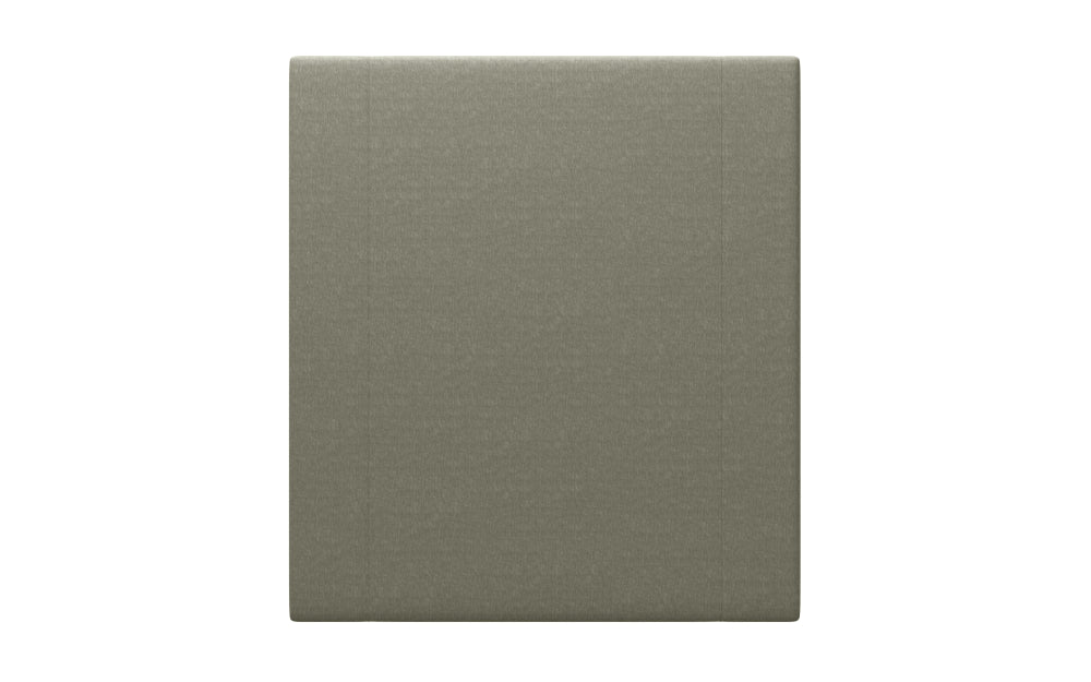 Riviera Headboard 66" High in Graceland Silver