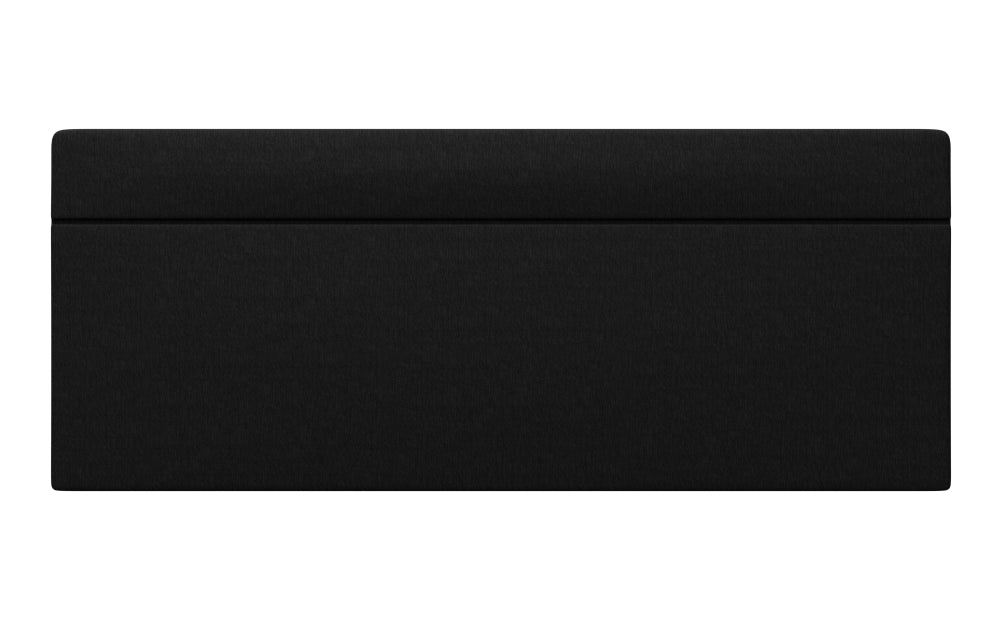 Solitude Headboard 24" High in Graceland Charcoal