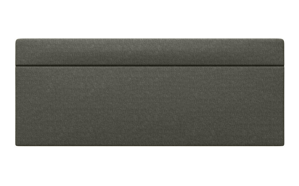 Solitude Headboard 24" High in Graceland Pewter