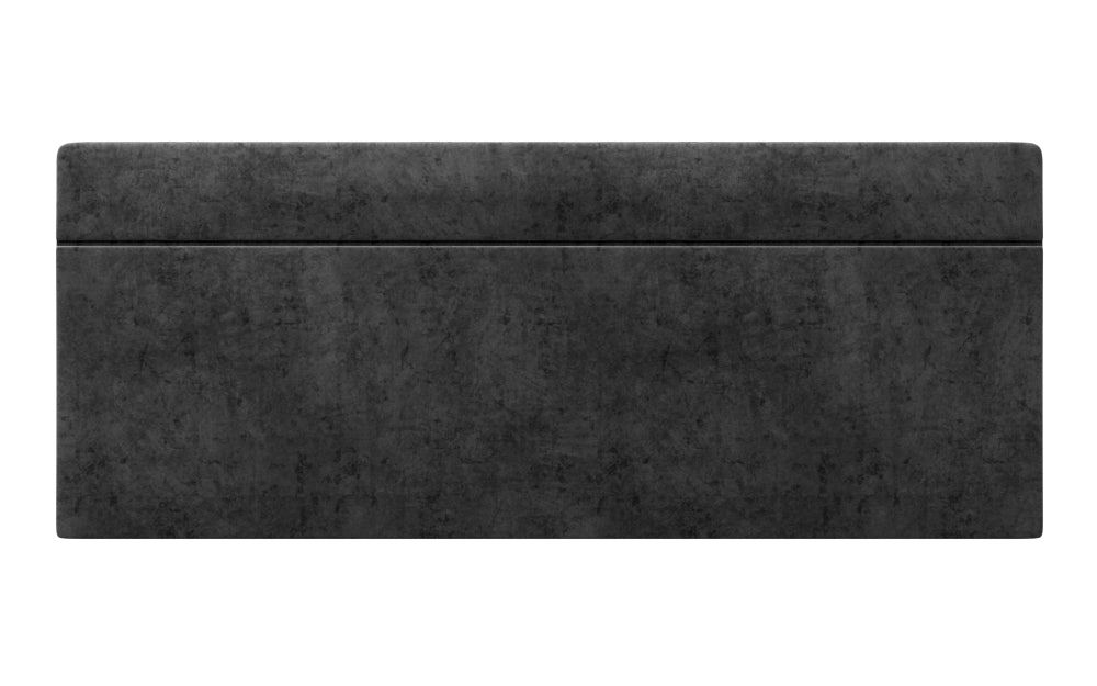 Solitude Headboard 24" High in Marble Gunmetal