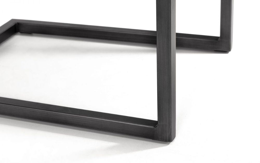 Bronx Dining Chair Brown Leg Detail