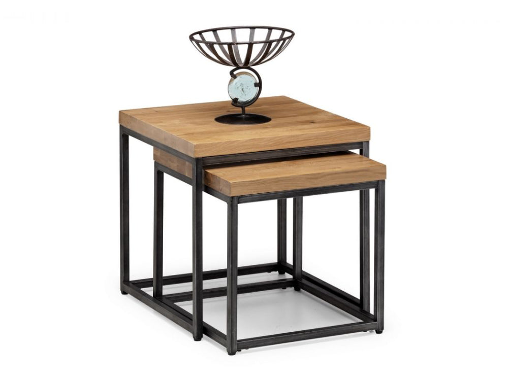 Bronx Nesting Lamp Tables Oak