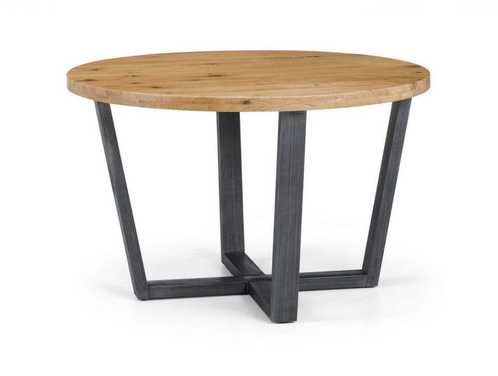 Bronx Round Dining Table Oak