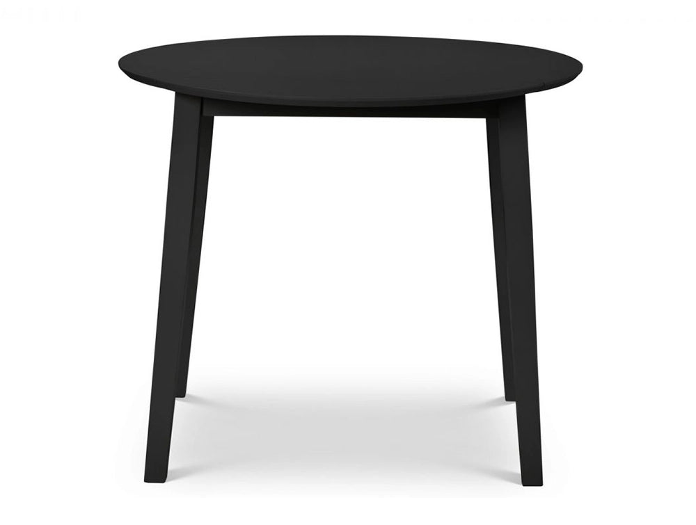 Burren Dropleaf Table Black 3