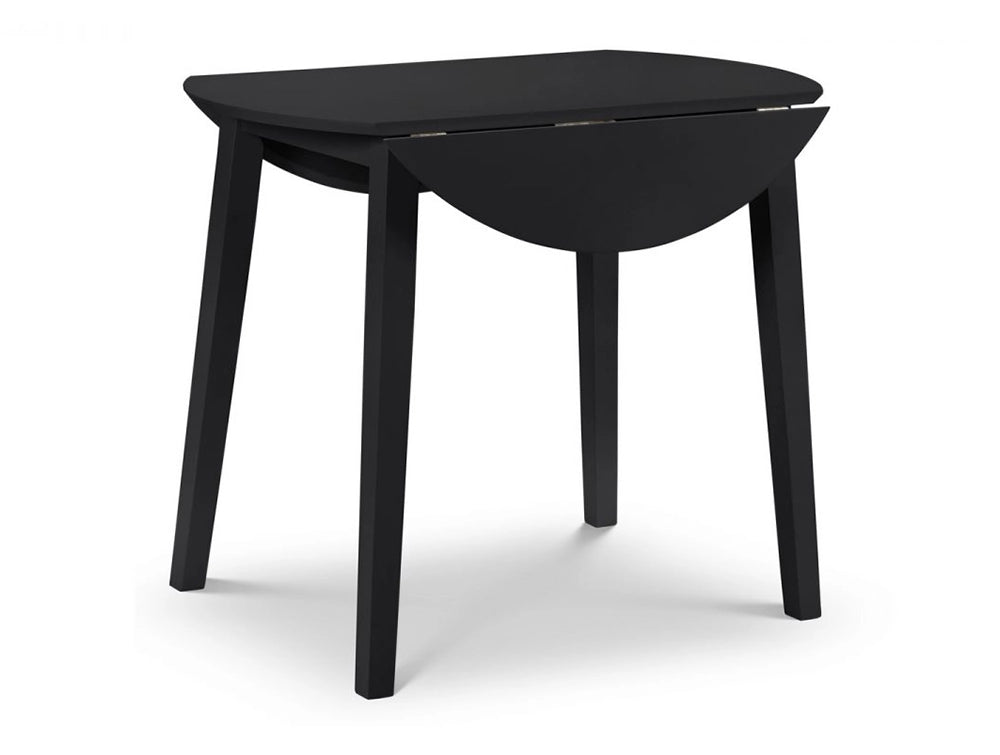Burren Dropleaf Table Black