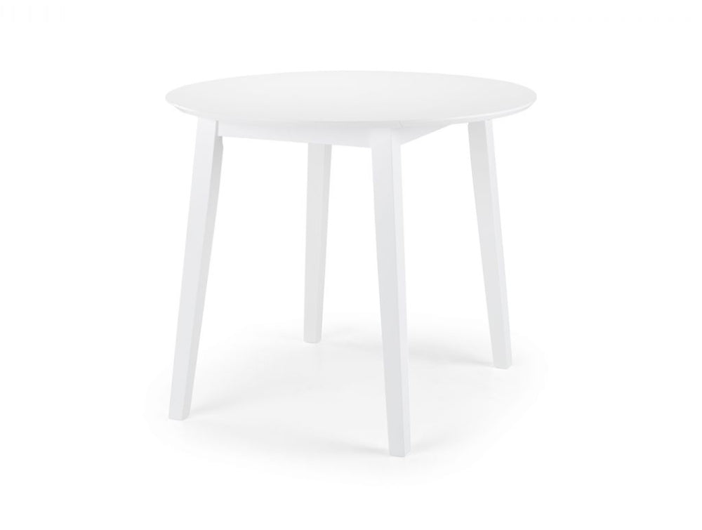 Burren Dropleaf Table White