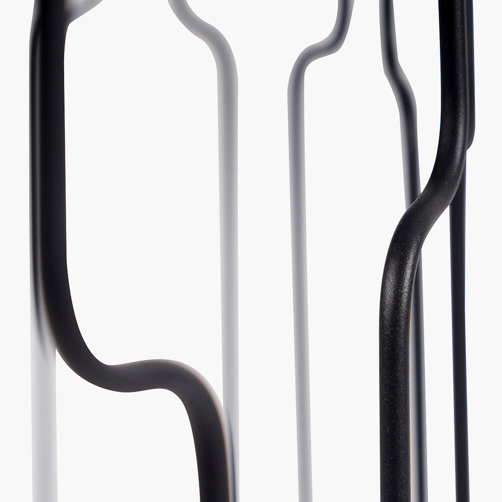 Callie Hall Console Table Black Frame Detail 2