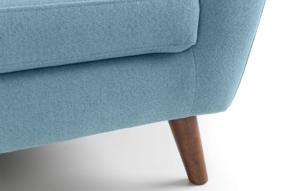 Capri Sofa Bed Blue Leg Detail