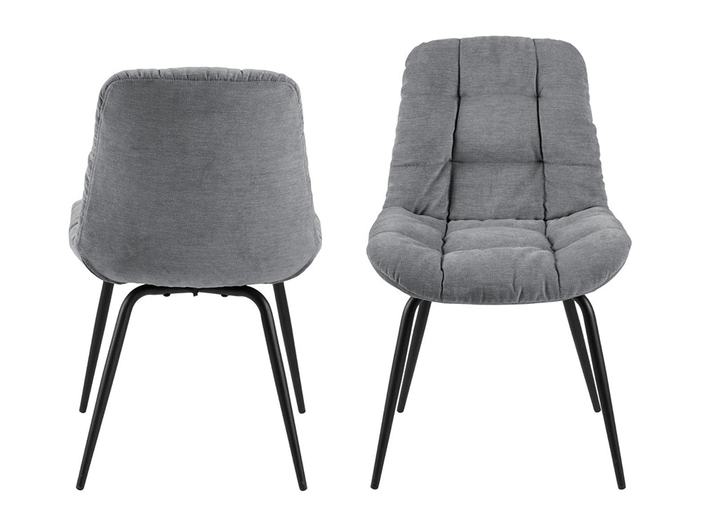 Carrie Dining Chair Grey 2
