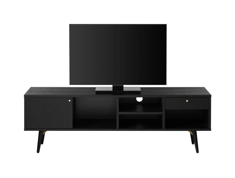 Casa Large Media Unit Black and Copper 2