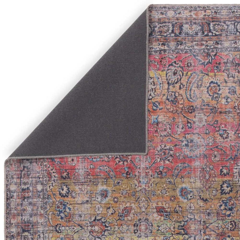 Cayen Tara Vintage Rug Folded Corner Detail