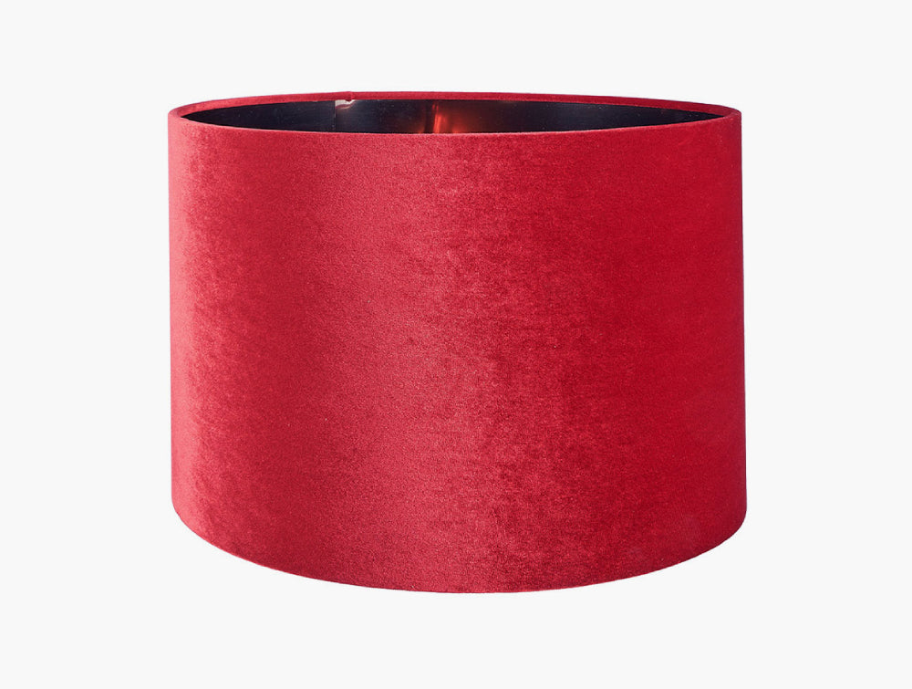 Ceiling Cyliner Shade Red