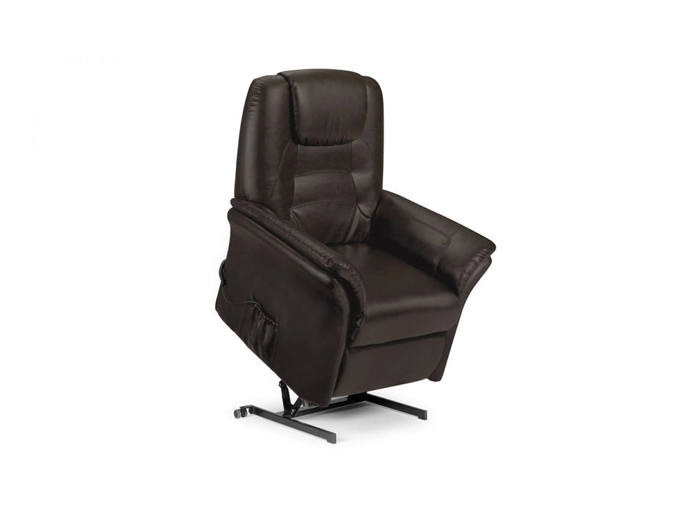 Charlton Rise and Reclining Chair Brown 4