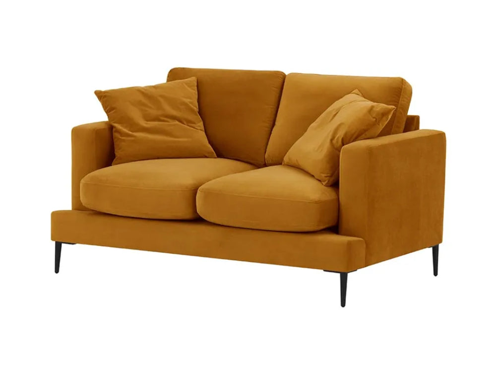 Cody 2 Seater Sofa Mustard