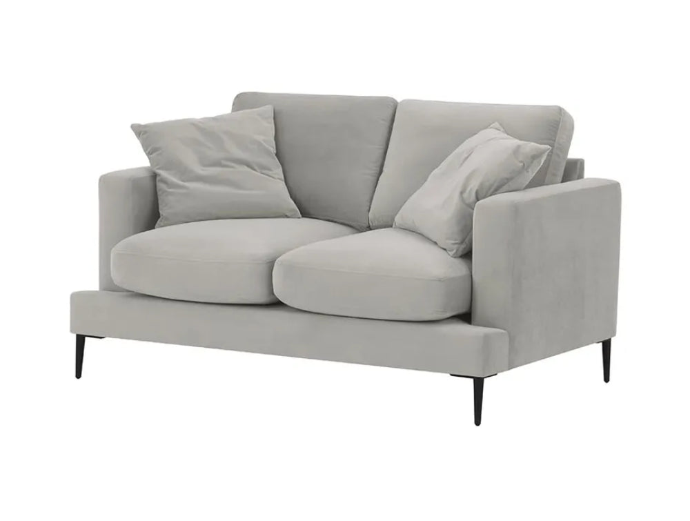 Cody 2 Seater Sofa Silver