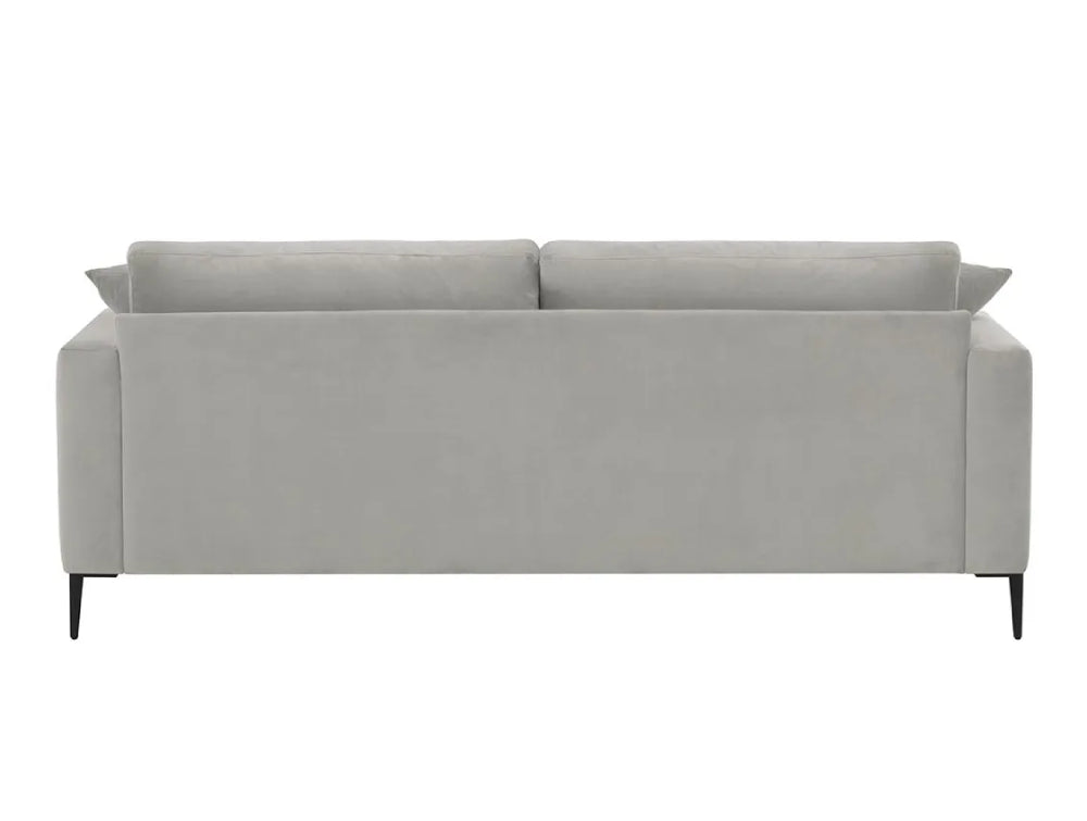 Cody 3 Seater Sofa Silver 4