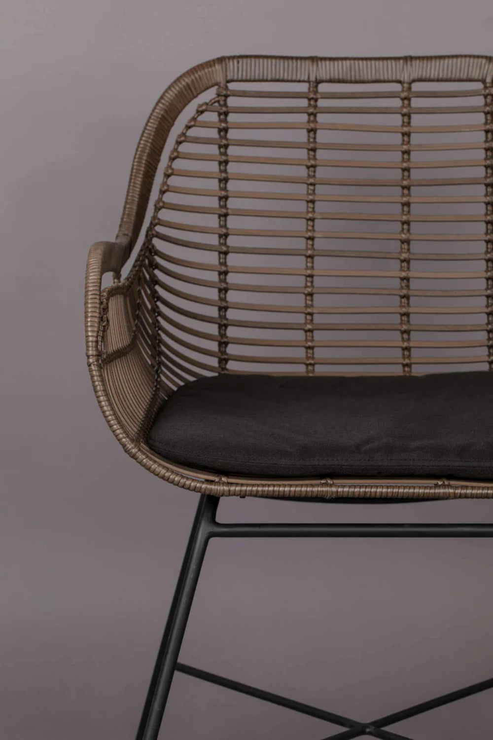 Cody Outdoor Armchair Seat and Backrest Detail