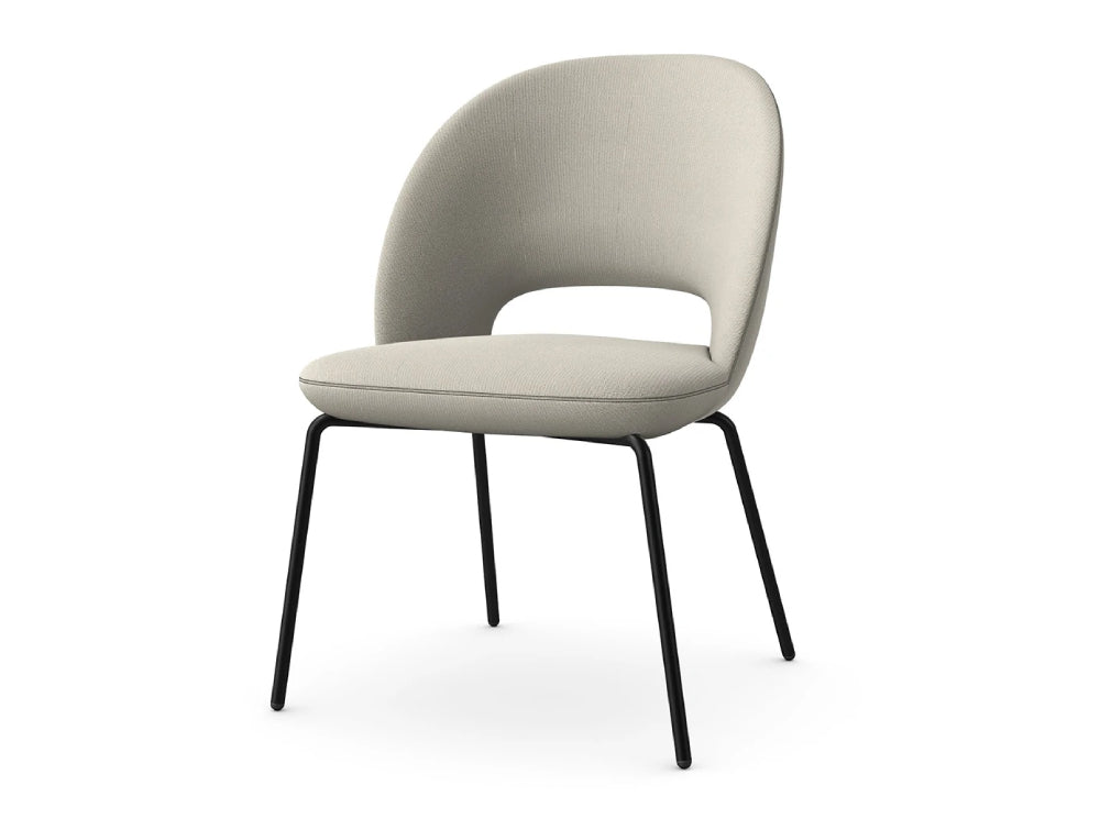 Core Canteen Chair with 4 Leg Metal Frame Base 4