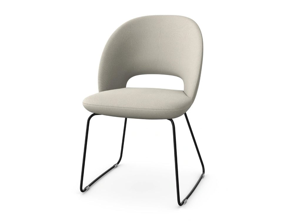 Core Canteen Chair with Skid Frame Base 2