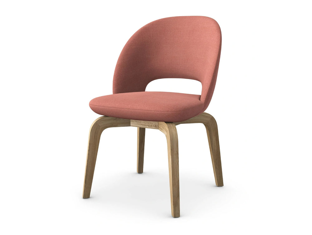 Core Visitor Chair with 4 Leg Wooden Frame Base 2