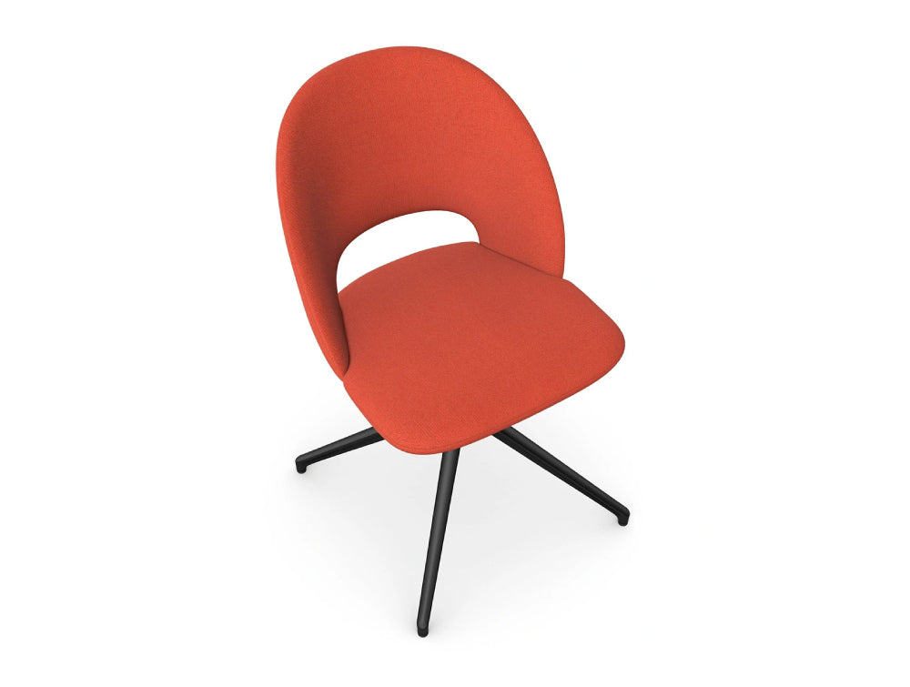 Core Visitor Chair with 4 Star Swivel Base 6