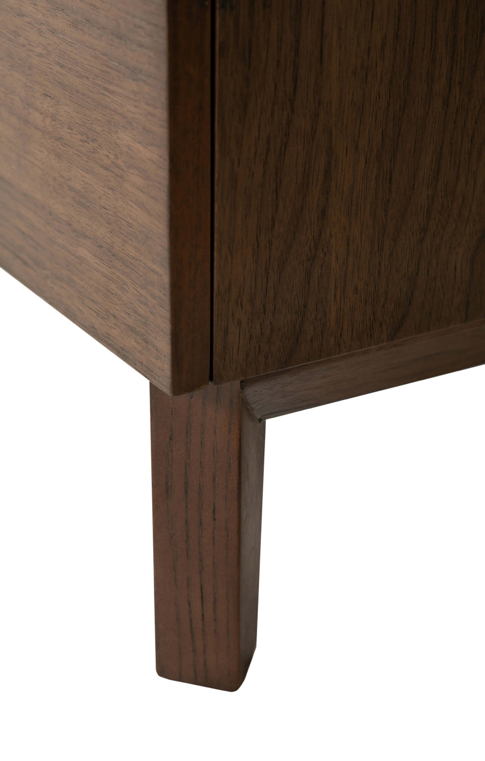 Corso Wooden Sideboard Latte Leg Detail