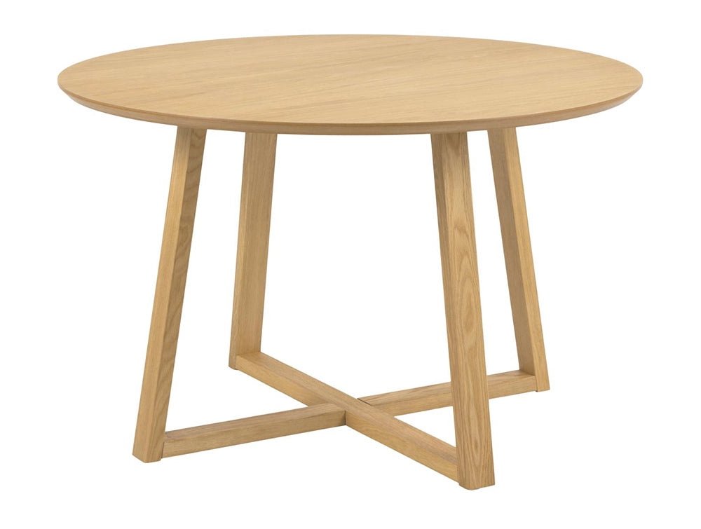 Court Round Dining Table Oak