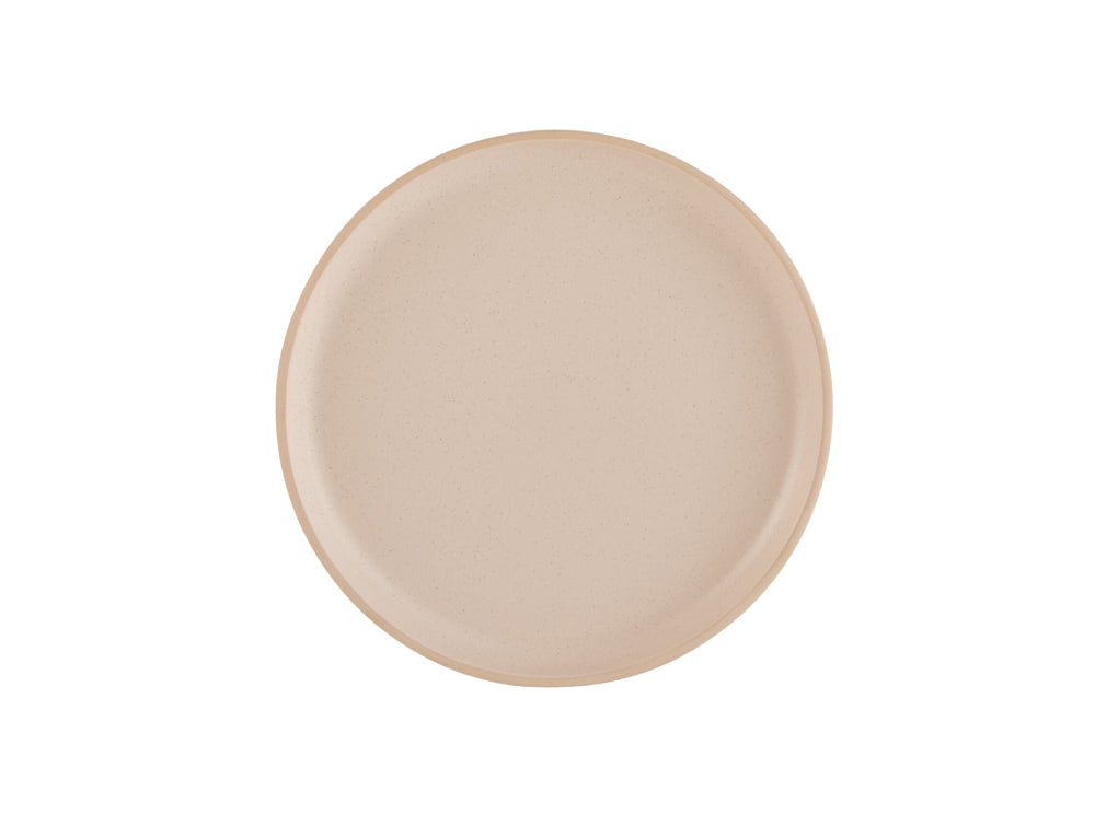 Cream Round Ceramic Small Plate 2
