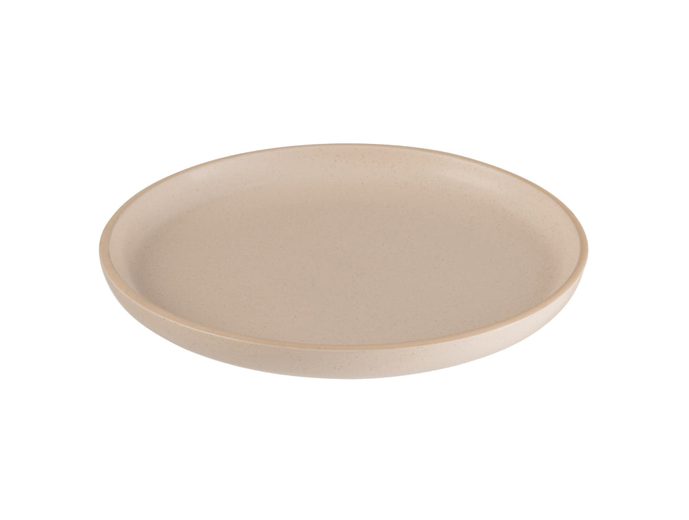 Cream Round Ceramic Small Plate