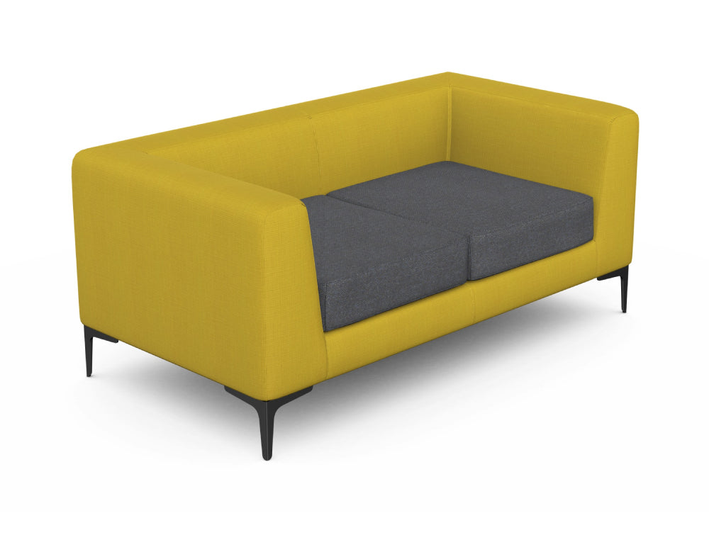 Cube Upholstered 2 Seater Sofa