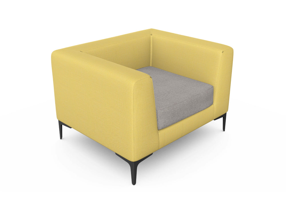 Cube Upholstered Armchair 2