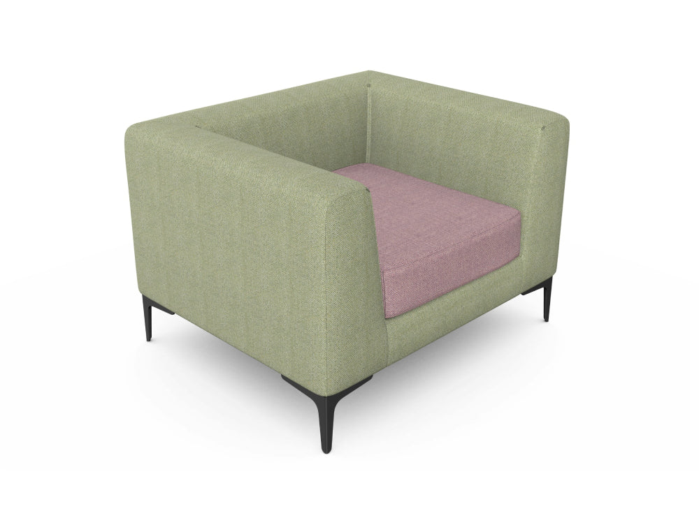 Cube Upholstered Armchair 4