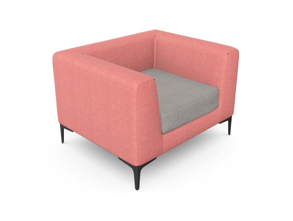 Cube Upholstered Armchair