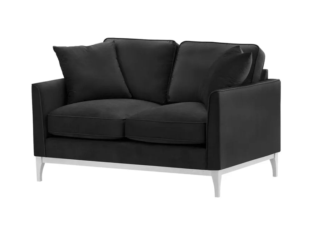 Dalton 2 Seater Sofa - Black and White