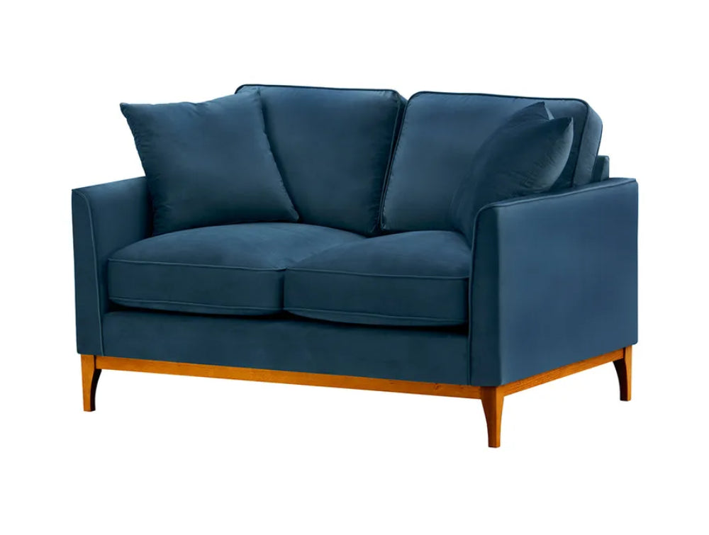 Dalton 2 Seater Sofa - Blue and Aveo