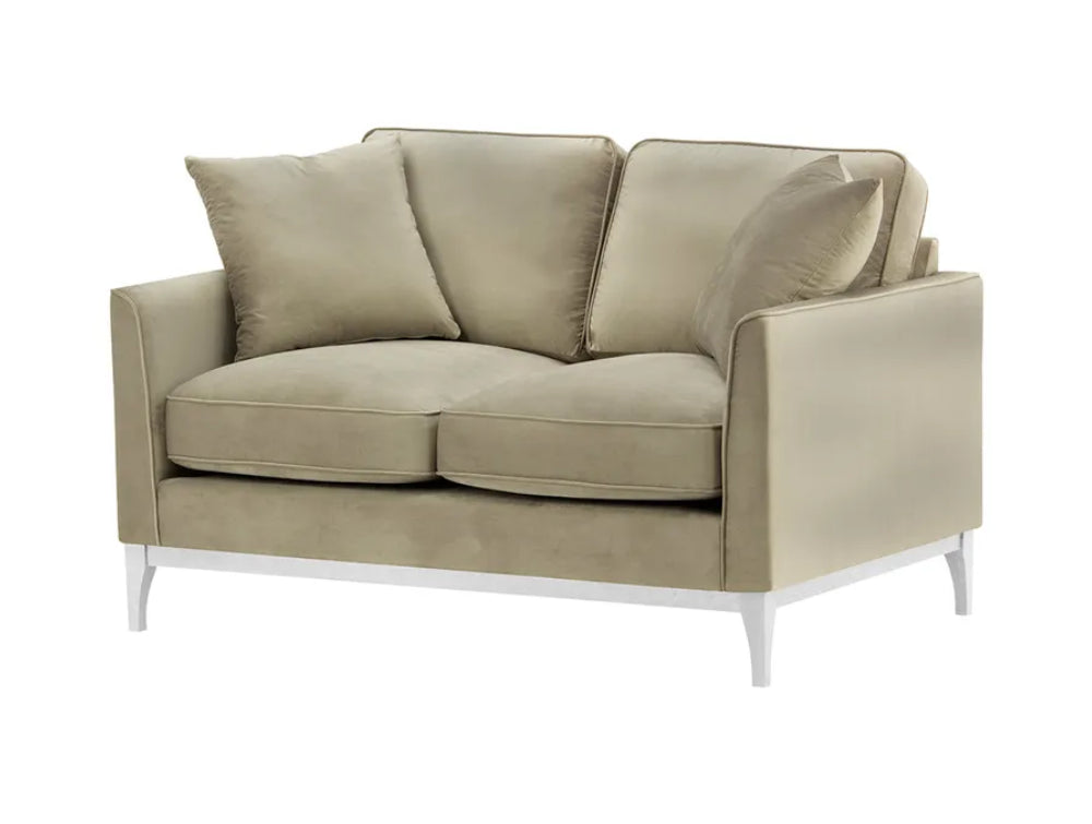 Dalton 2 Seater Sofa - Mink and White