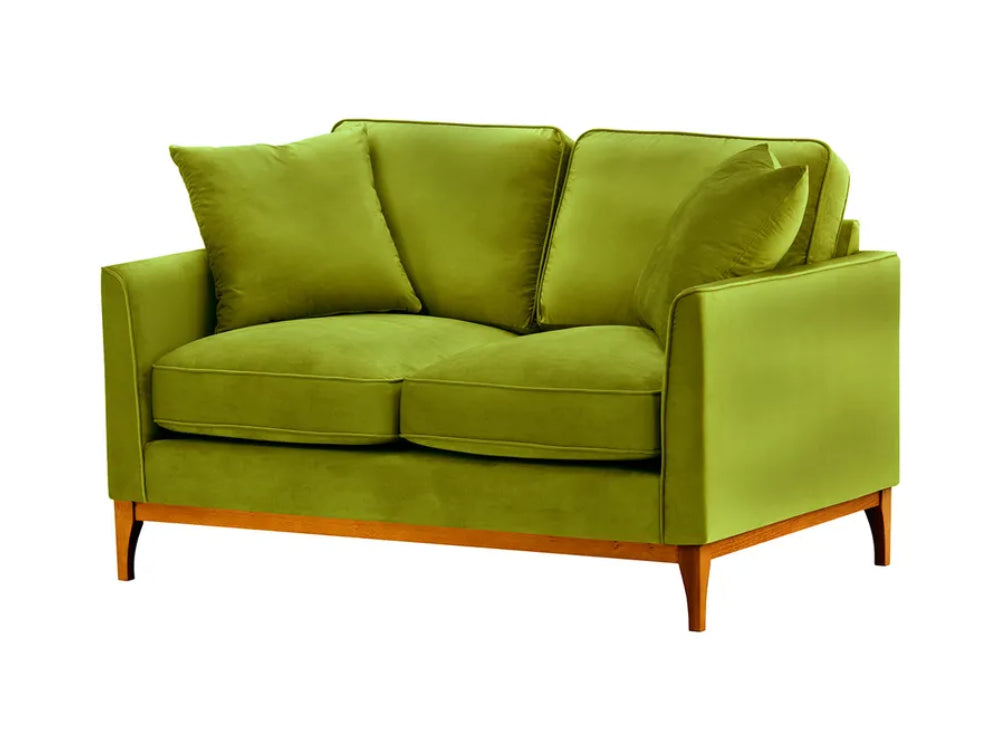 Dalton 2 Seater Sofa - Olive and Aveo