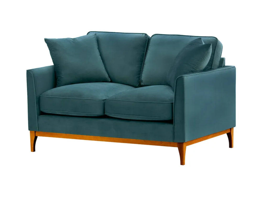 Dalton 2 Seater Sofa - Teal and Aveo