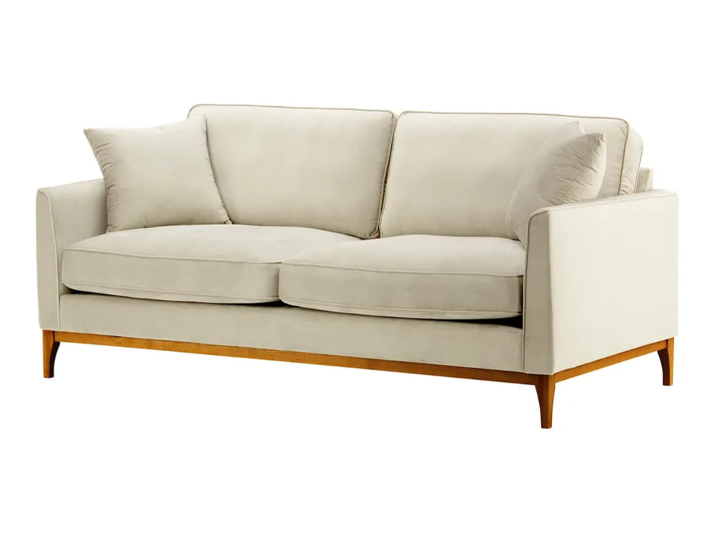 Dalton 3 Seater Sofa - Light Beige and Aveo